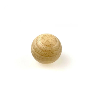 Boules rondes 30mm en bois de hêtre 100pcs