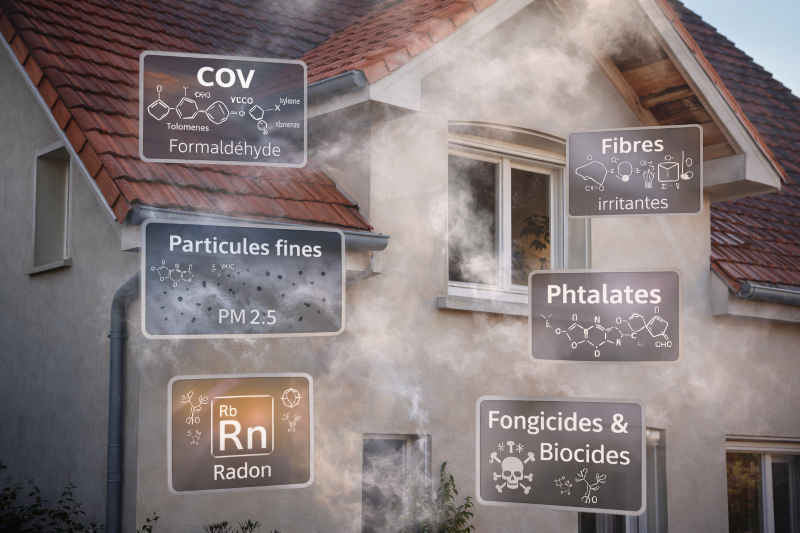 Polluants de l'habitat