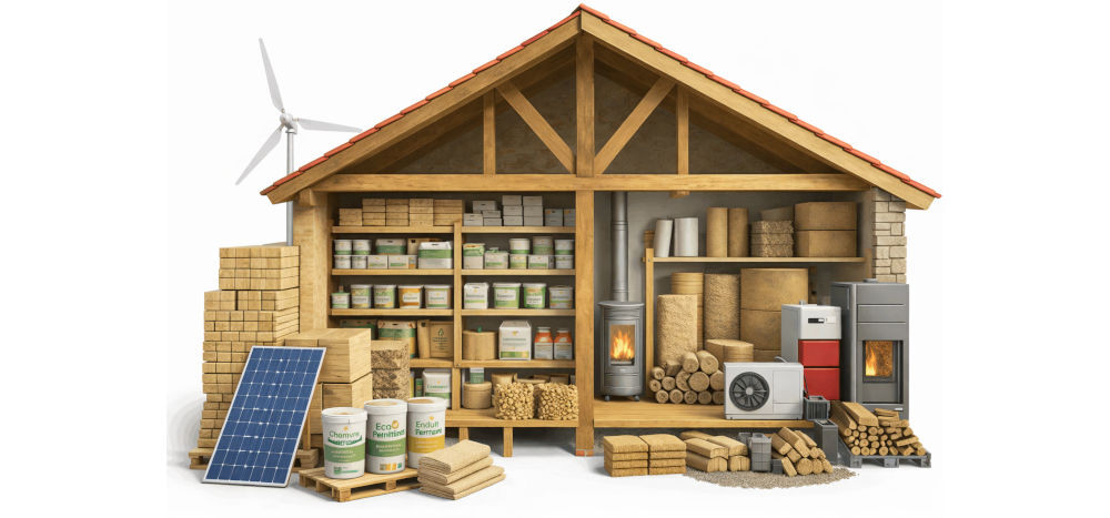 Matériaux naturels et écologiques - Energies renouvelables